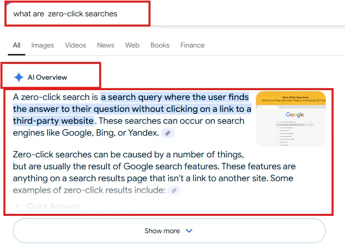 Adapting to Zero-Click Searches