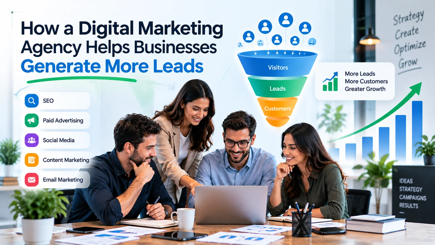 Digital Marketing Agency Helps Businesses to Generate Leads