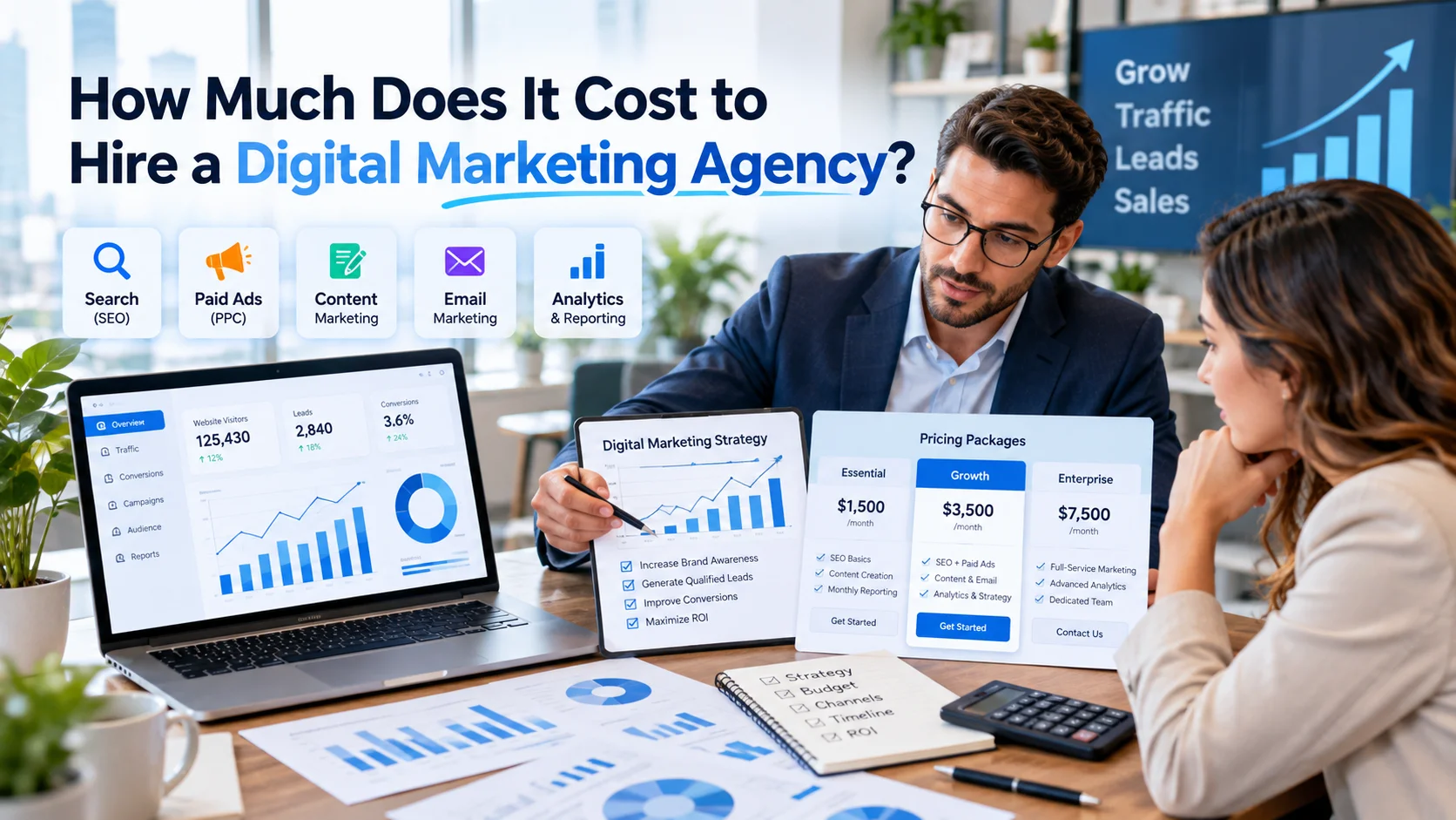 How Much Does It Cost to Hire a Digital Marketing Agency?